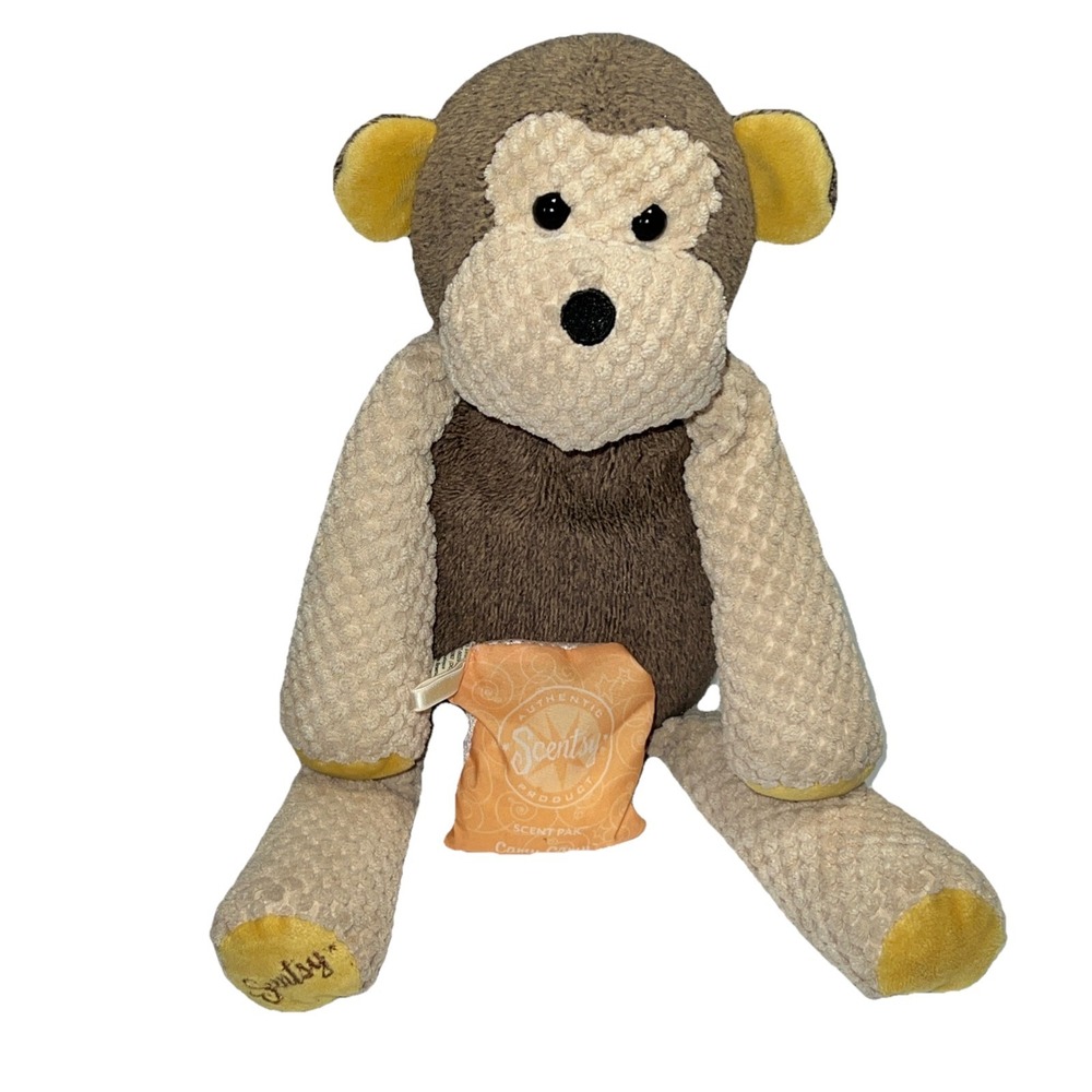 Scentsy‎ Buddy Mollie the Monkey Plush 15" Molly 2010 W/ Scent Pack Camu Camu